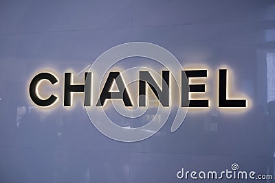 Chanel logo Editorial Stock Photo