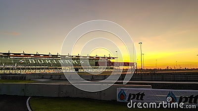 Chang International Circuit. Editorial Stock Photo