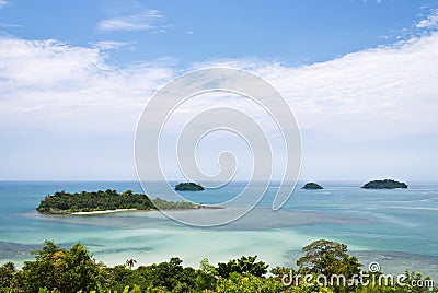 Chang island ( koh chang) Stock Photo