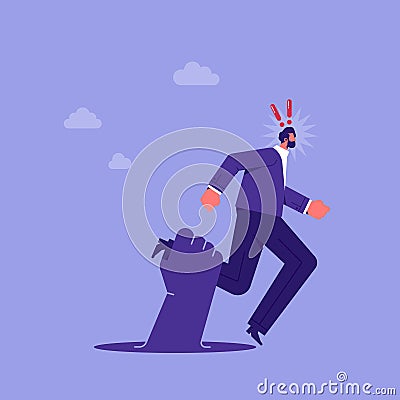 Change and develop themselves concept Vector Illustration