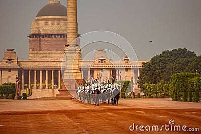 The Change of Guard Ceremony Editorial Stock Photo