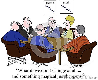 Change Management Stock Photo