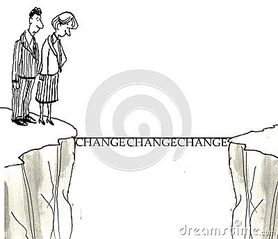 Change Management Stock Photo