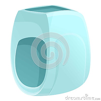 Change nappy icon, cartoon style Vector Illustration