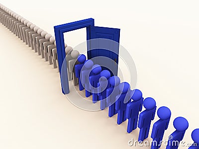 Change process management Stock Photo