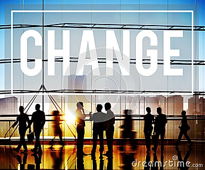 Change Solutions New Innovation Development Concept Stock Photo