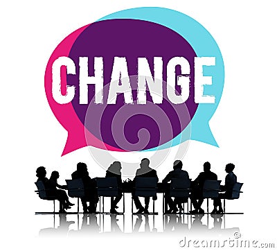 Change Solutions New Innovation Development Concept Stock Photo