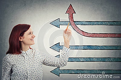 Change your direction Stock Photo