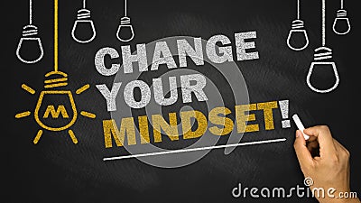 change your mindset Stock Photo
