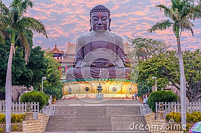 Changhua Great Buddha Statue Stock Photo