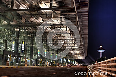 Changi Airport T3 Stock Photo
