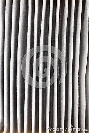 Changing a car cabin pollen filter . Detail Stock Photo