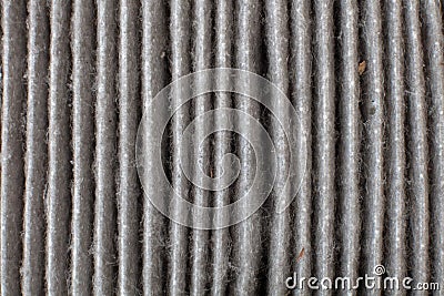 Changing a car cabin pollen filter . Detail Stock Photo