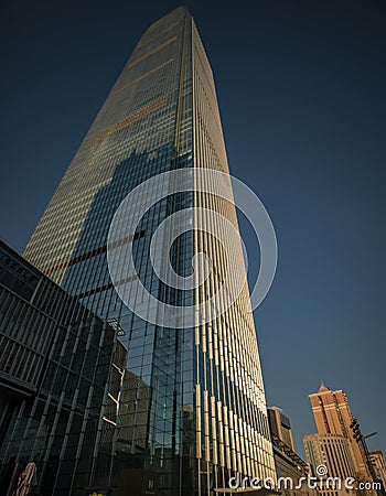 Changsha International Financial Square Editorial Stock Photo