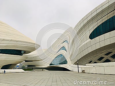 Changsha Meixihu International Culture and Art Centre Editorial Stock Photo