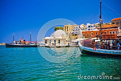 Chania/Crete/Greece Stock Photo