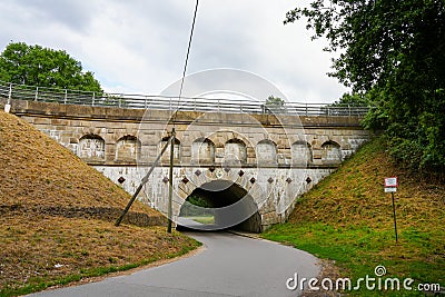 Channel tunnel Stock Photo