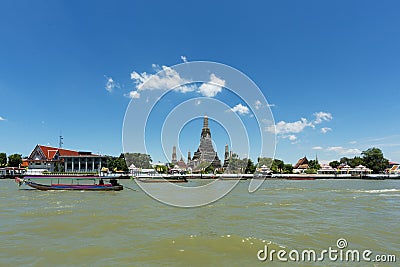 Chao Phraya River Stock Photo