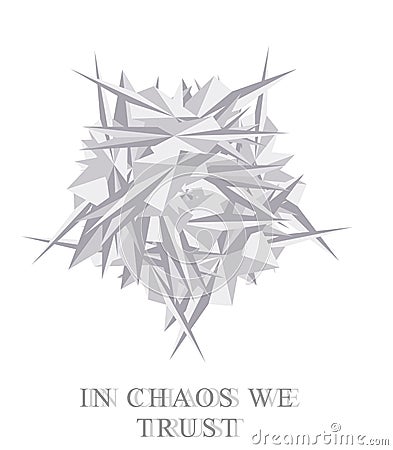 Chaos. Metamorphosis. Vector Illustration