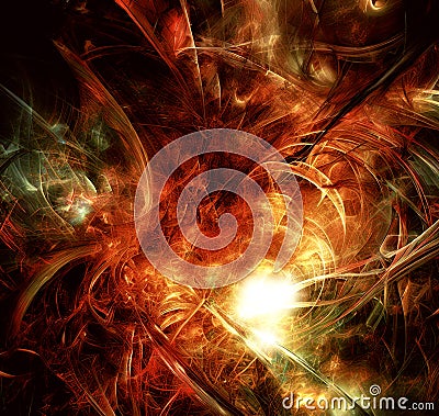 Chaos Theory concept Stock Photo