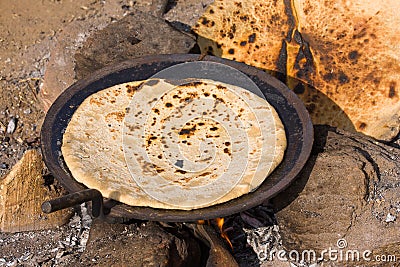 Chapatti Stock Photo