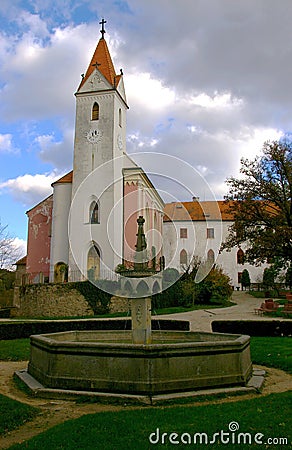 Chapel, Castle Bitov, Czech Republic, Europe Stock Photo