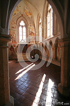 Chapel of the castle Zvikov Stock Photo