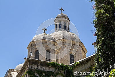 The Chapel of the Flagellation, Jerusalem Stock Photo