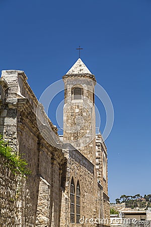 The Chapel of the Flagellation, Jerusalem Stock Photo