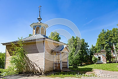 Chapel of Florus and Laurus, Myshkin, Russia Editorial Stock Photo