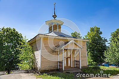 Chapel of Florus and Laurus, Myshkin, Russia Editorial Stock Photo