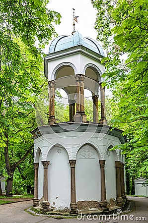 Chapel of the Holy Sepulchre on Petrin Hill Stock Photo