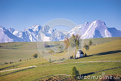 Chapel in Kacwin Stock Photo