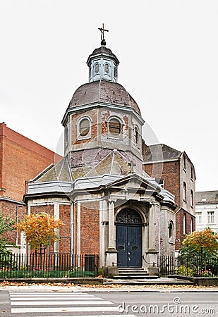 Chapel Notre-Dame du Rempart in Namur. Wallonia. Belgium Stock Photo