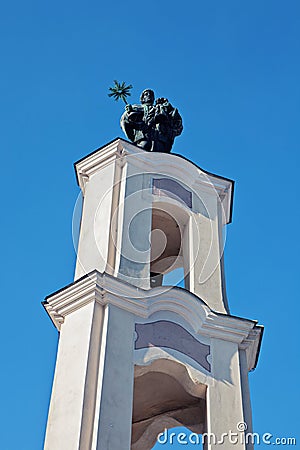 Chapel of Saint Jacek in Vilnius Stock Photo