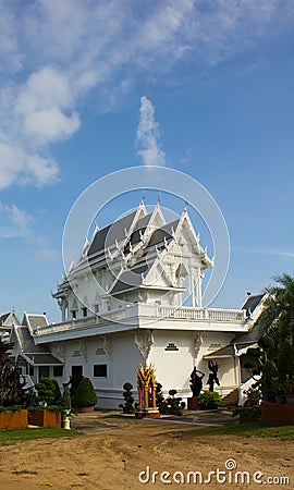 Chapel Wat tham Khuha Sawan Ubon Ratchathani , Thailand Stock Photo