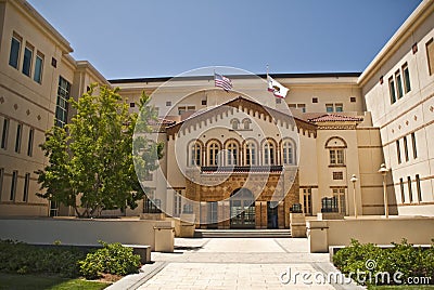 Chapman University Law School Stock Photo