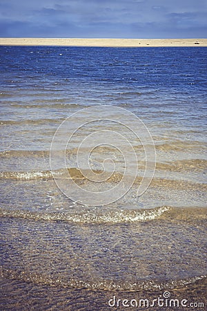 Chappaquiddick beach Stock Photo