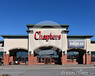 Chapters store in Kanata, Canada Editorial Stock Photo