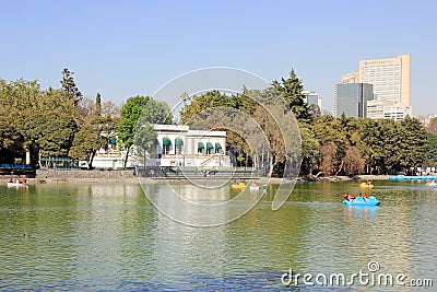 Chapultepec Park, Mexico City Editorial Stock Photo