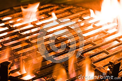 Charcoal grill Stock Photo