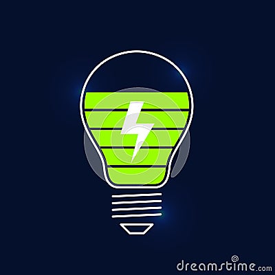 Charge for new ideas Vector Illustration