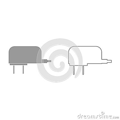 Charger it is icon . Vector Illustration