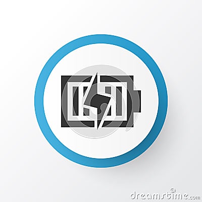 Charging Icon Symbol. Premium Quality Energy Element In Trendy Style. Vector Illustration