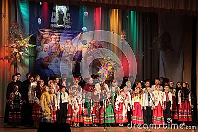 Charity concert to raise funds for orphans Editorial Stock Photo