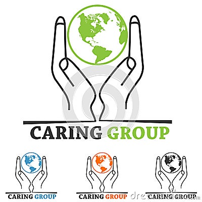 Charity Logo Stock Photo