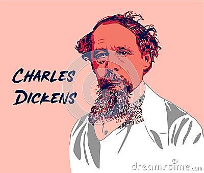 315_Charle_Dickens Editorial Stock Photo