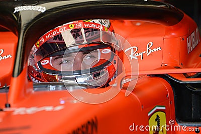 Charles Leclerc Editorial Stock Photo
