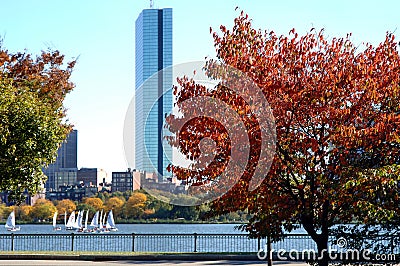 Charles River Boston Stock Photo