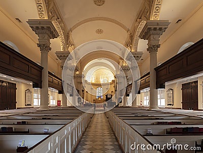 Charleston, South Carolina, United States, Novemner 2019, Saint Philips Church Editorial Stock Photo